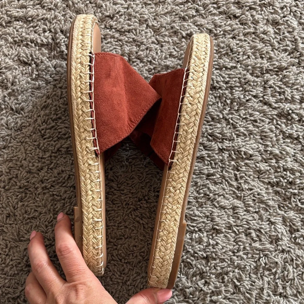 Old Navy Faux-Suede Espadrille Slide Sandals